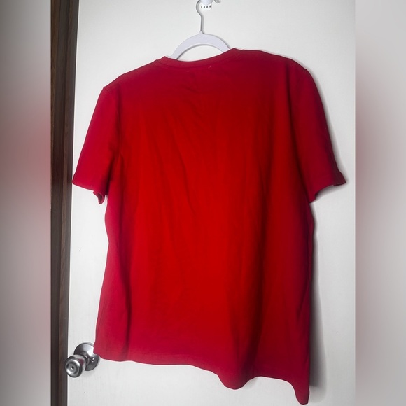 Zara Bold Red Short Sleeve Tee - Picture 2 of 4